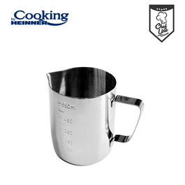 Cana gradata Cooking by Heinner, 550 ml, inox, argintiu