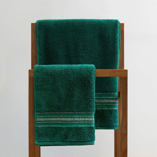 Prosop de maini Duke, Homla, 50x90 cm, bumbac, verde