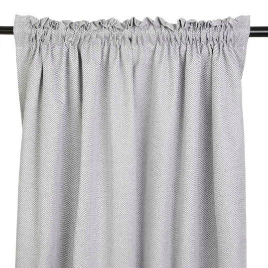 Draperie Astor , Homla, 140x250 cm, poliester, gri