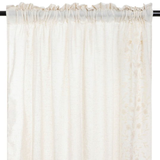 Perdea Dasti, Homla, 140x250 cm, poliester, bej