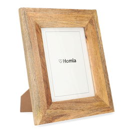 Rama foto Abese, Homla, 20x30 cm, lemn/sticla, natur