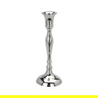 Suport lumanare Classic Shape v3, Excellent Houseware, 20 cm, aluminiu, argintiu
