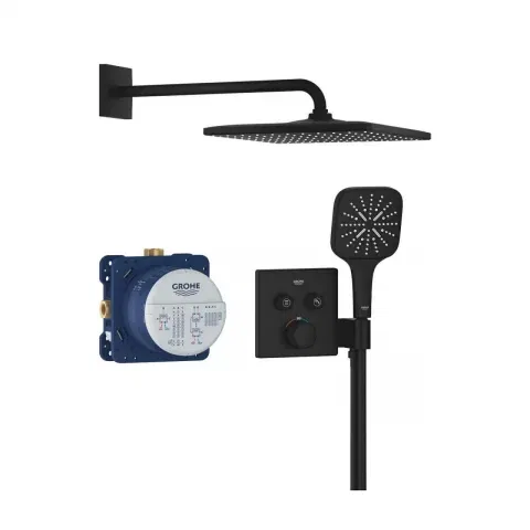 Sistem de dus Grohe SmartControl SmartActive 310 negru mat