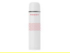 Termos Beper, 6.7x6.7x25 cm, 500 ml, inox, alb/rosu