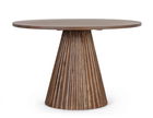 Masa dining Orissa, Bizzotto, Ø120 x 76 cm, lemn de mango, maro