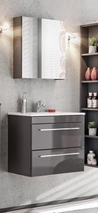 SET BAIE GRI ANTRACIT MASCA +LAVOAR+OGLINDA