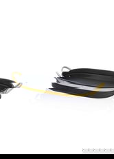 Tava pentru servire, Mia - Kitchenware, 280TMA1809, 100% GALVANIZAT / , Dimensiune: 33 x 65 x 2 cm (1 bucată), Negru/Auriu