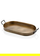 Tava pentru servire, Mia - Kitchenware, 742TMA3105, 100% GALVANIZAT / , Dimensiune: 66 x 32 x 5 cm, Auriu