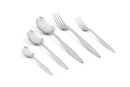 Set tacamuri, Dynasty, 960DYN1711, 100% Oțel inoxidabil ml / , Lingura pentru masă: 20,8 cm (12 bucăți), Argintiu