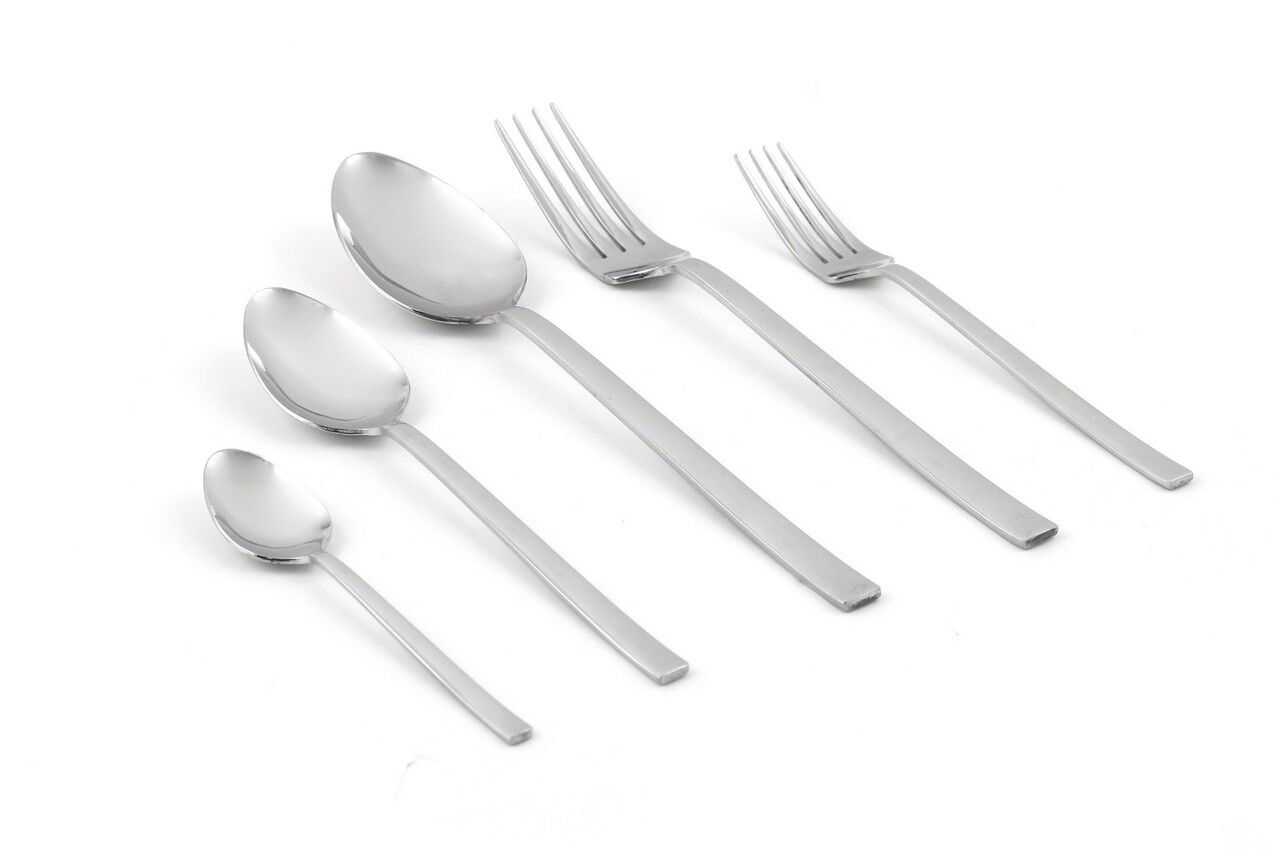 Set tacamuri, Dynasty, 960DYN1712, 100% Oțel inoxidabil ml / , Lingura pentru masă: 20,8 cm (12 bucăți), Argintiu