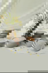 Set recipiente depozitare, Keramika, 275KRM2123, 100% CERAMICA / , Nu absoarbe apa, Alb mat