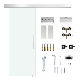 Homcom Usa Glisanta din Sticla pentru Interior, 210x75cm | Aosom Ro