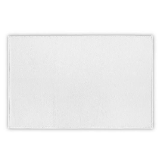 Covoras de baie, L`appartement , Fancy, 50x79 cm, 65% Bumbac/35% Lyocell, Alb