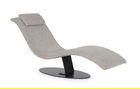 Sezlong living Vermont, Bizzotto, 60x170x84 cm, otel/poliester, boucle