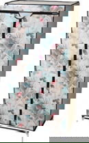 Dulap pentru haine Birds, 75x45x160 cm, metal, multicolor