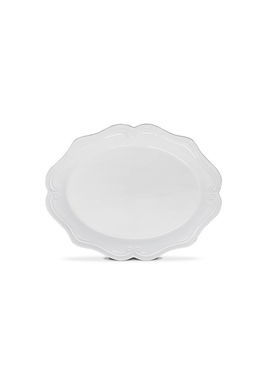 Farfurie intinsa, Mia - Kitchenware, 280TMA1891, 100% SERAMIC / , Dimensiune: 5 x 32 x 41 cm (1 bucată), Crem