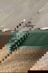 Fata de masa, DC Home - Kitchen, 198DCH1164, 100% POLIESTER / , Dimensiune: 150 x 250 cm, Nuc / Verde