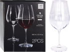Set 2 pahare pentru vin, Excellent Houseware, 690 ml, 9x24 cm, cristal, transparent