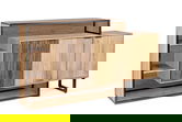 Bufet Nashik, Bizzotto, 175x40x100 cm, lemn de mango, natural