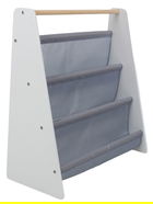 Raft depozitare carti U-Grow, 62x25x60 cm, MDF/poliester, multicolor