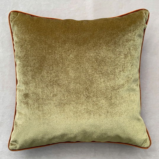 Set perne decorative , Strawwell Pillow Set With İnsert, Bumbac, Muștar / Măsline / Cupru