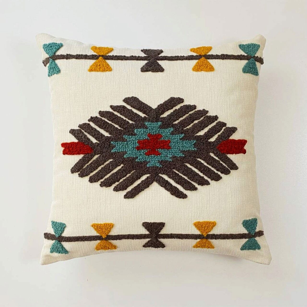 Set perne decorative , Ani Velvet Pillow Set With İnsert, Perne punch:, Muștar / Turcoaz / Gri închis / Verde mare / Gri deschis / Nurcă