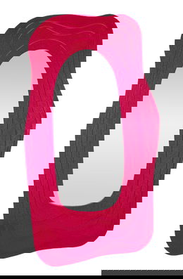 Oglinda decorativa Dafne, Mauro Ferretti, 90x165 cm, MDF/oglinda, fucsia