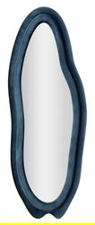 Oglinda decorativa Chanel, Mauro Ferretti, 40x160 cm, MDF/poliester, albastru