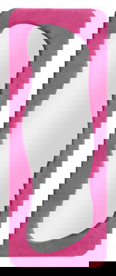 Oglinda decorativa Theodor, Mauro Ferretti, 40x160 cm, MDF/poliester, fucsia