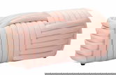 Bancheta Softy, Mauro Ferretti, 90x45x45 cm, MDF/catifea din policoton, roz