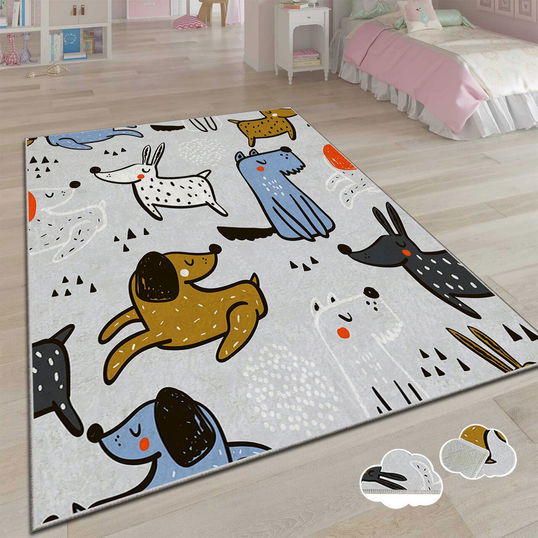 Covor, ASR CRPT-6 , 80x140 cm, Poliester, Multicolor