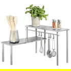 Set 2 rafturi pentru colt bucatarie Maximex, Kitchen, 45x16x31.5 cm, inox, argintiu