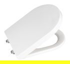 Capac de toaleta Calla, Wenko, 35.5x47 cm, termoplastic/inox, alb