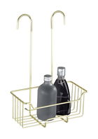 Etajera suspendabila Milo, Wenko, 25x14x36 cm, inox, auriu