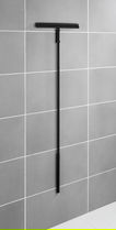 Racleta Rosole, Wenko, 40x3x133 cm, inox/silicon, negru