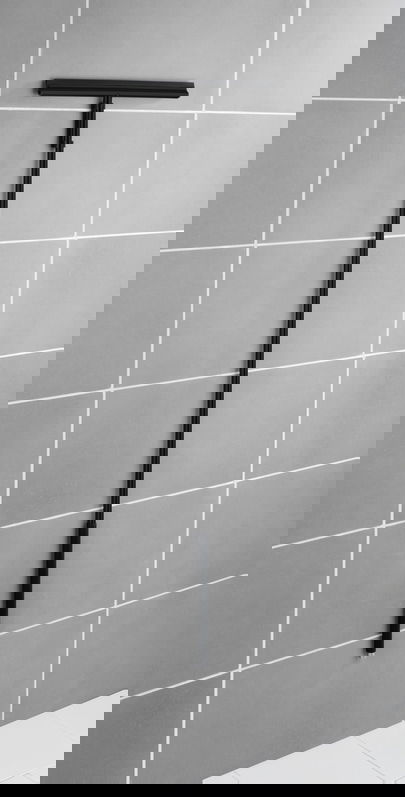 Racleta Rosole, Wenko, 40x3x133 cm, inox/silicon, negru