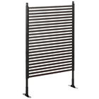 Outsunny Gard Modular Autoportant pentru Grădină din Oțel, 93x22x150 cm, Maro | Aosom Romania